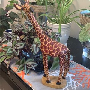 13’ wooden giraffe